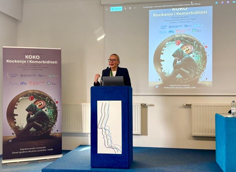 Konferencijom KOKO - kockanje i komorbiditeti obilježeno i desetljeće rada Dnevne bolnice za ovisnosti Klinike za psihijatriju Sveti Ivan