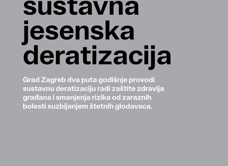 Započela sustavna jesenska deratizacija