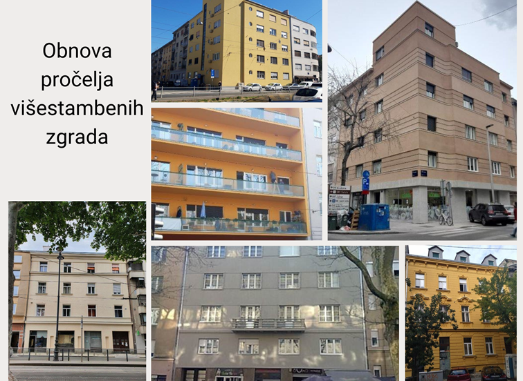 Obnova pročelja višestambenih zgrada