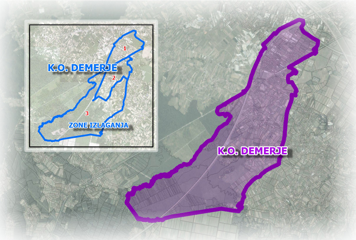 K.o. Demerje - ODLUKA o stavljanju u službenu uporabu katastarskog operata