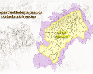 Završetak projekta usklađenja granica katastarskih općina