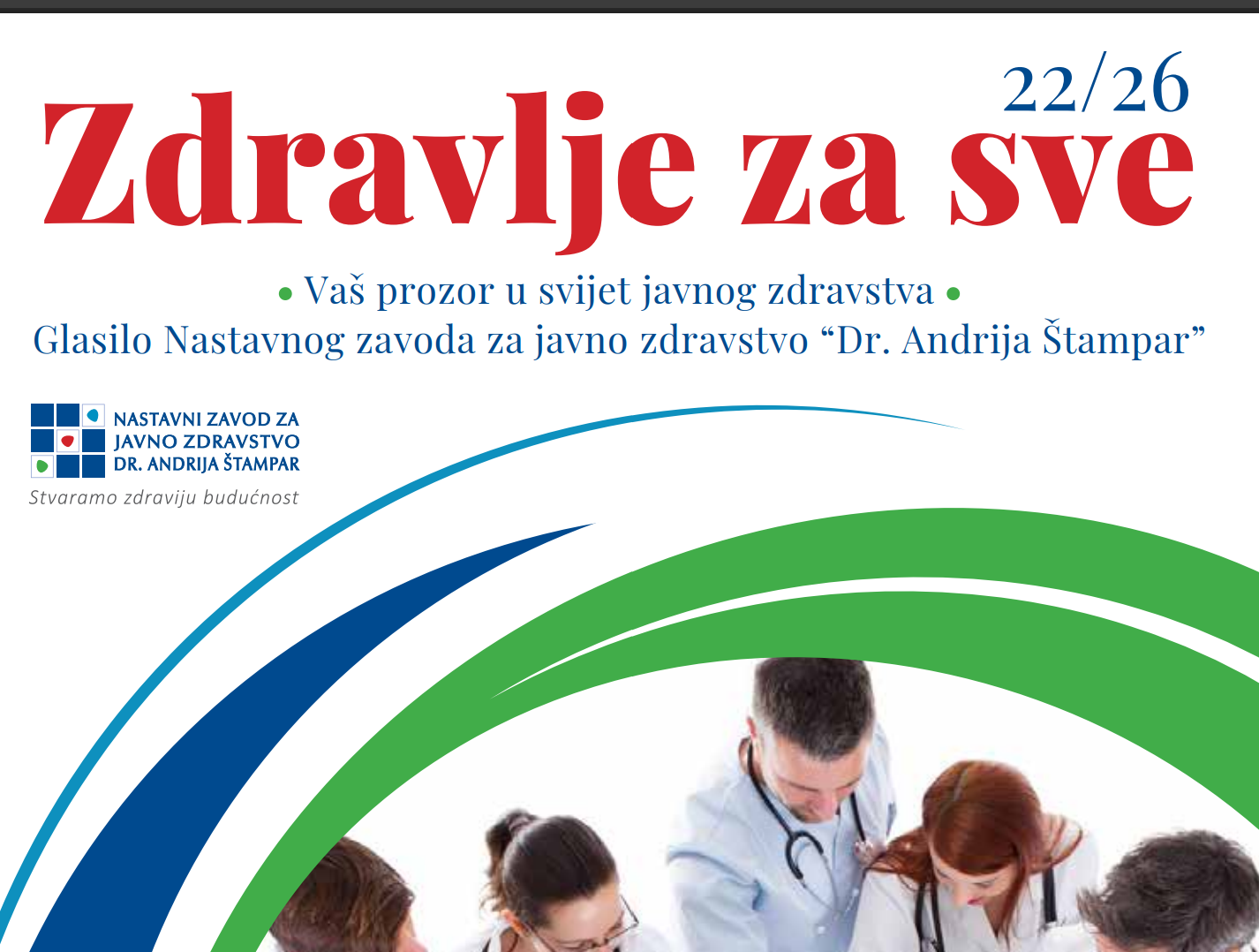 Novi broj časopisa Zdravlje za sve NZJZ Dr. Andrija Štampar
