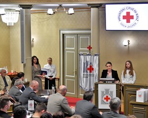 Svečanost povodom 1. darivanja krvi učenika zagrebačkih srednjih škola