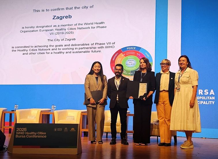 Grad Zagreb na konferenciji Europskog projekta Svjetske zdravstvene organizacije ZDRAVI GRADOVI: Zajedno za otpornije, pravednije i zdravije gradove!