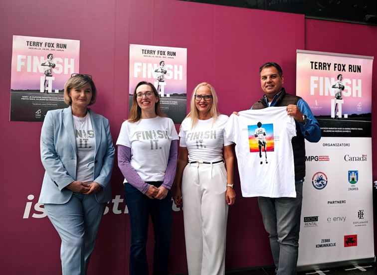 Građani donirali kupnjom Terry Fox Run majica